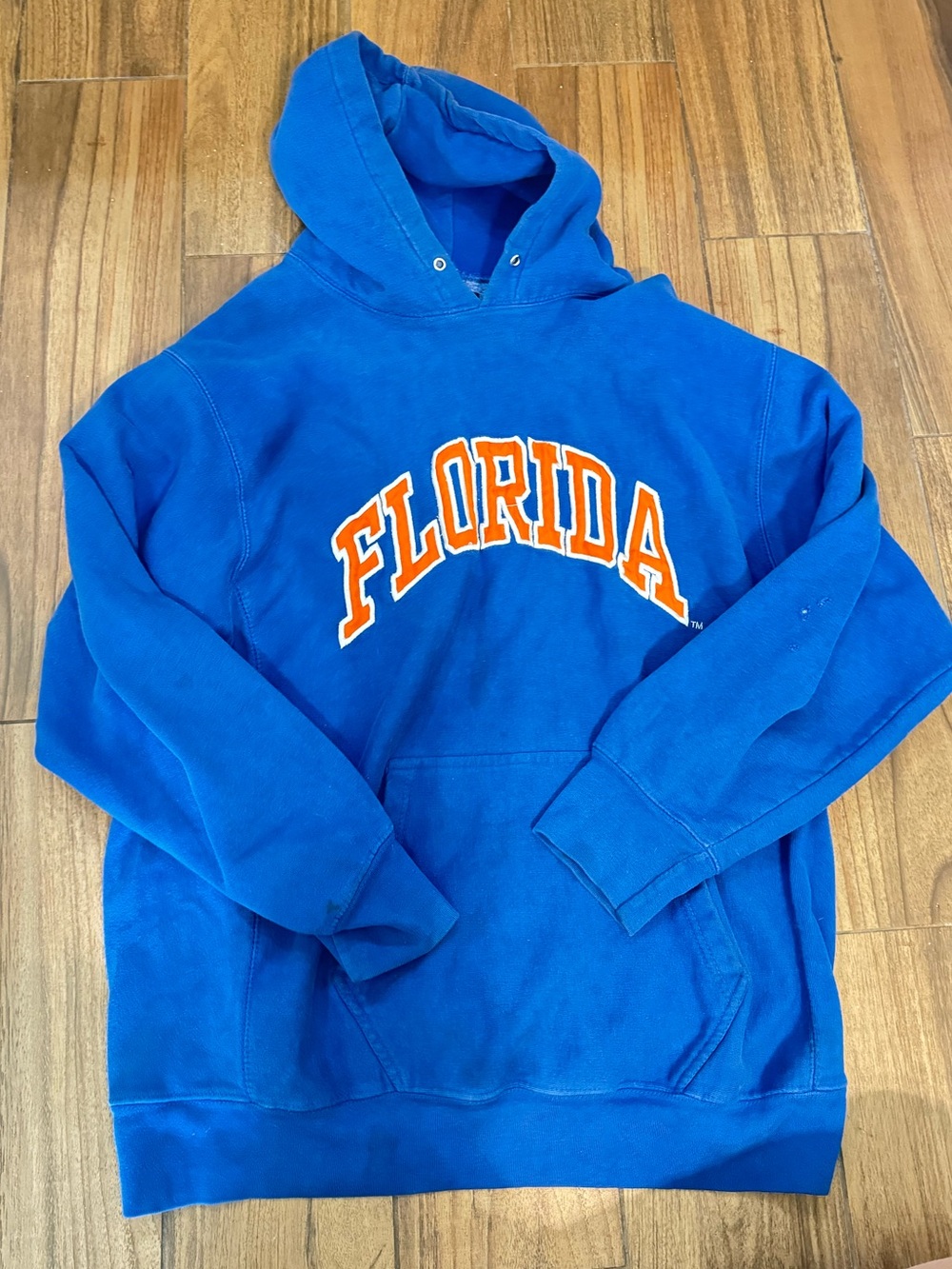 Steve & Barry's Royal Blue Hoodie with Orange Florida Arch